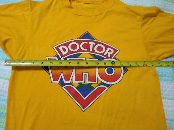 Dr. Who T-shirt, Vintage 1987 Doctor Who Shirts, … - image 9