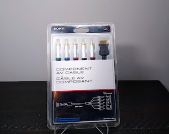 OEM Component AV cable for PlayStation 2 and 3 model scph-10490. New old stock