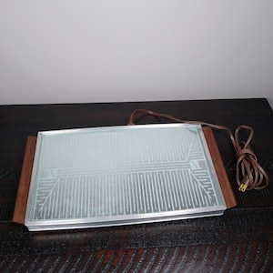Salton Hotray Electric Food Warmer, Vintage Warming Tray, Hot Plate