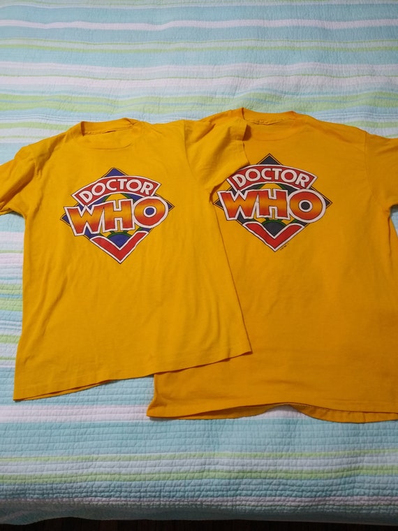 Dr. Who T-shirt, Vintage 1987 Doctor Who Shirts, … - image 1