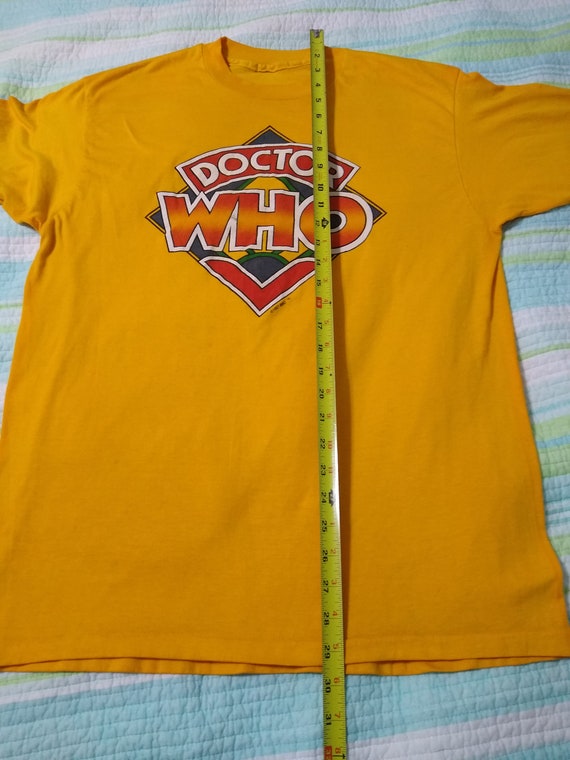 Dr. Who T-shirt, Vintage 1987 Doctor Who Shirts, … - image 8