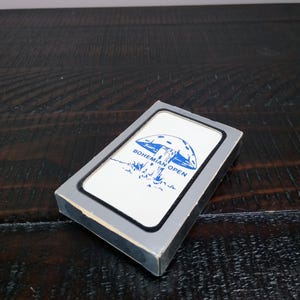 Jeu de cartes vintage champignon, cartes à jouer ouvertes Boho non ouvertes