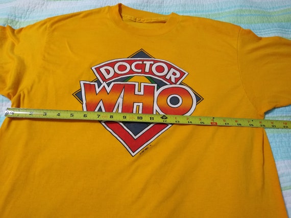 Dr. Who T-shirt, Vintage 1987 Doctor Who Shirts, … - image 7