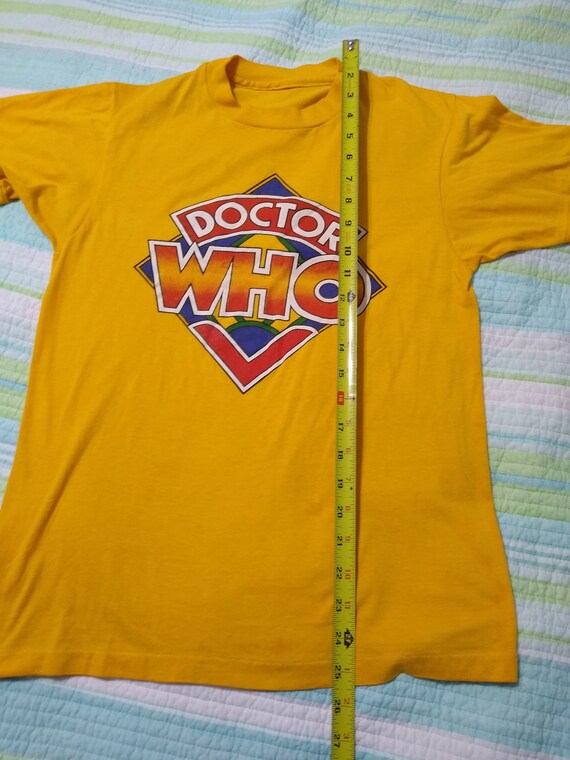 Dr. Who T-shirt, Vintage 1987 Doctor Who Shirts, … - image 10