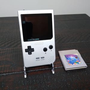 Nintendo Gameboy Pocket with New Shell, IPS OSD screen and Tetris. Refurbished