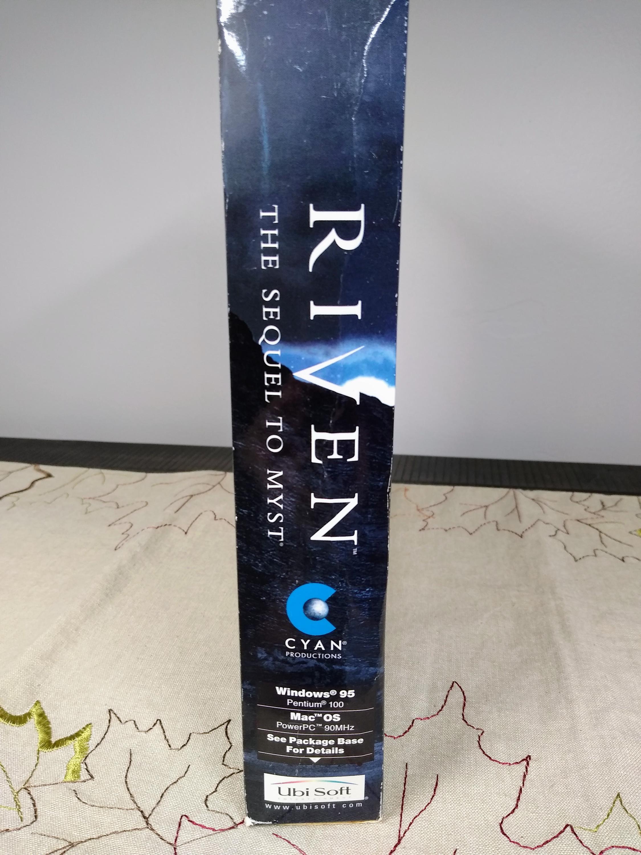 Riven the Sequel to Myst, Unopened Pc/mac Video Game, Includes 