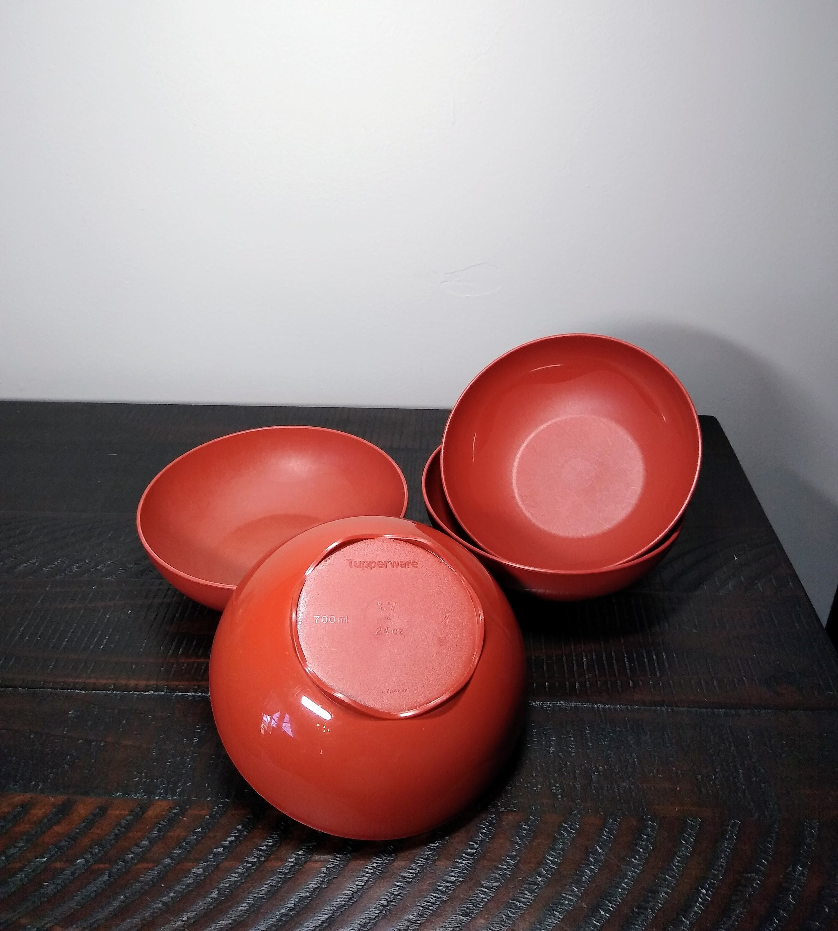  Tupperware Large Star Bowls, 700Ml: Home & Kitchen