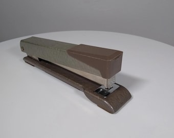 Vintage Apsco Stapler with Hammer Finish