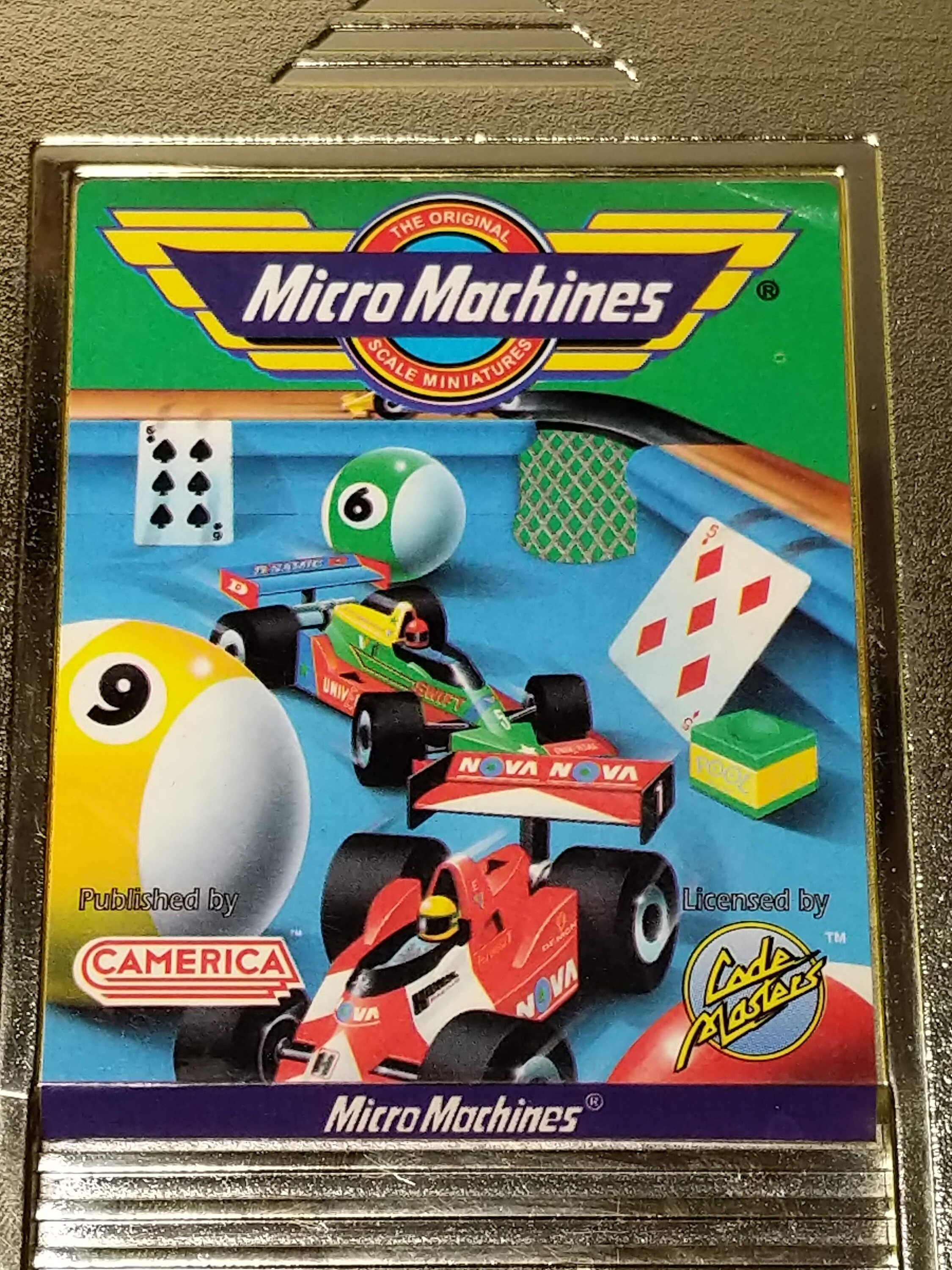 Micro Machines NES versión de Nintendo Etsy