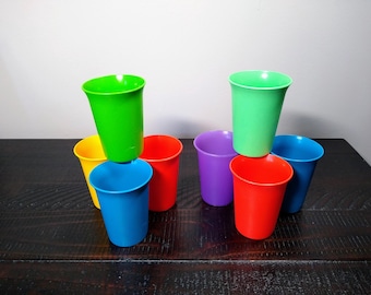 Vintage Tupperware Bell Tumblers, Set of 4 Sold Separately
