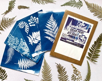 Cyanotype experience • eco friendly gift • DIY art , sun print paper,  from Melbourne