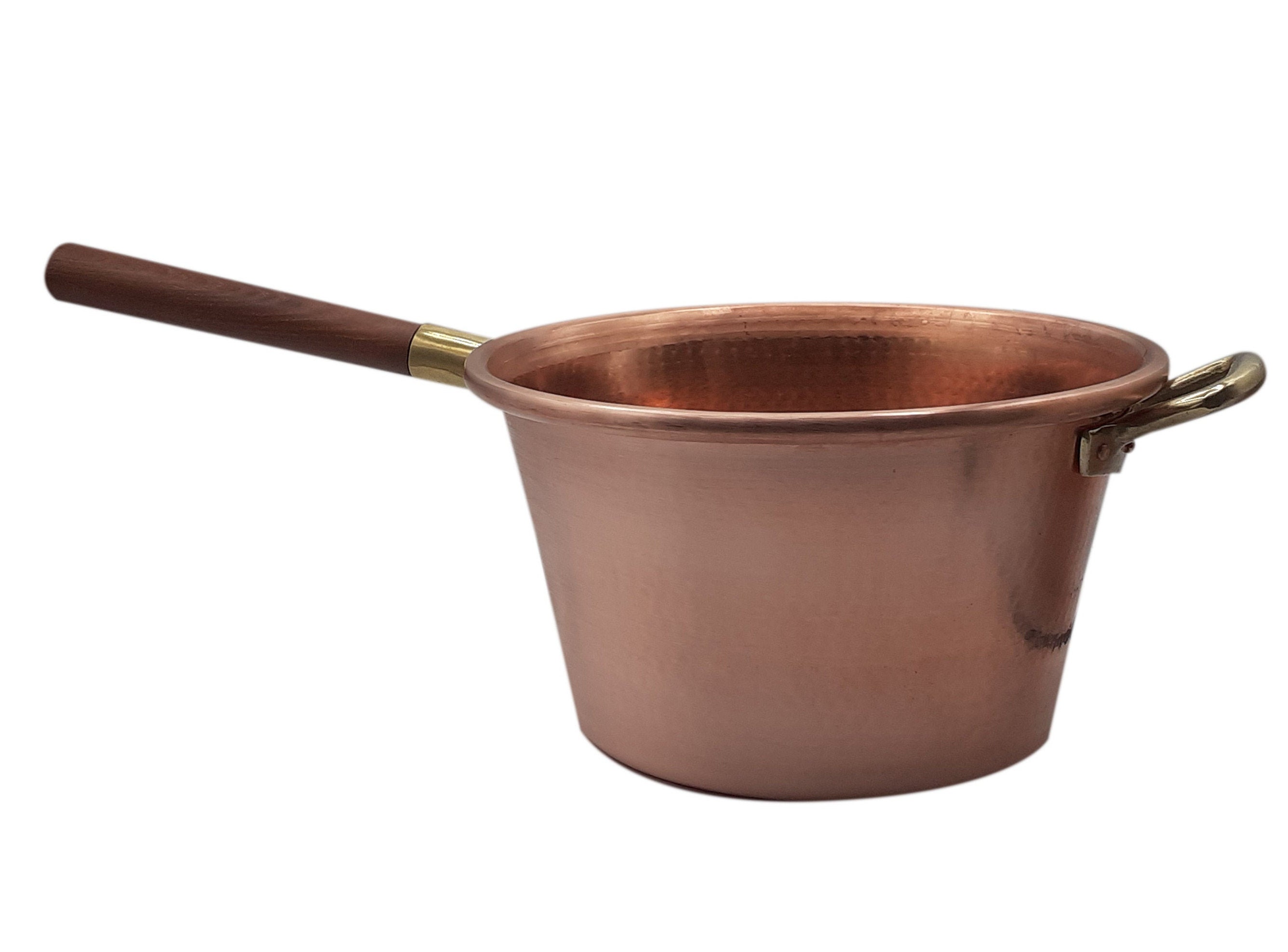 Hammered copper STEAMER POT - couscous pot -steamer pot - copper steaming  pot