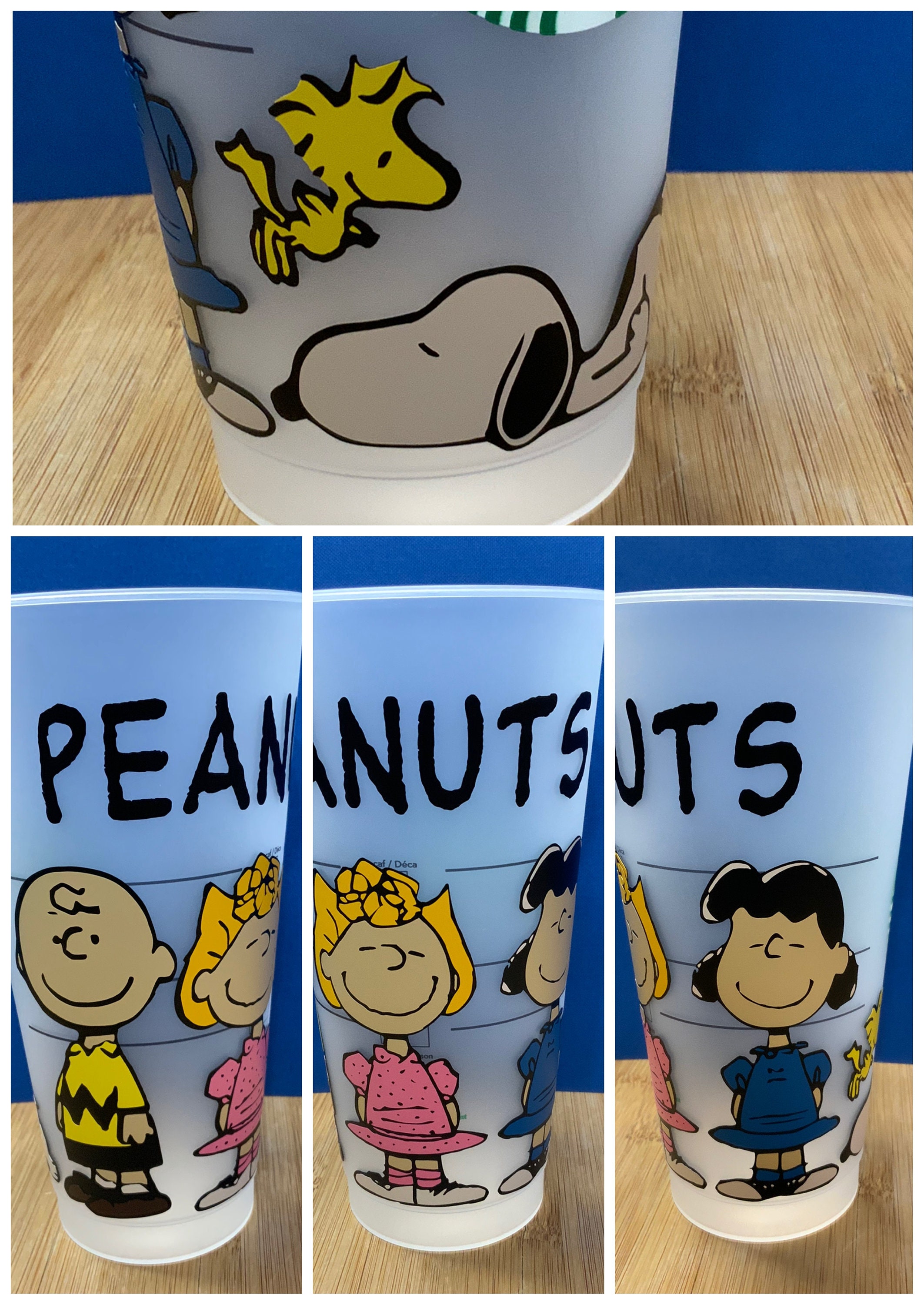 NUEVO Charlie Brown Peanuts Starbucks taza Etsy