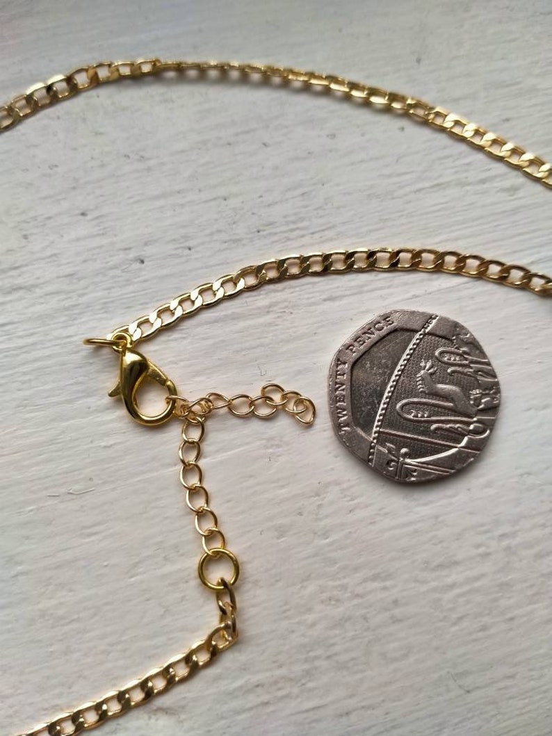 statement necklace bohemian style free UK shipping gold toggle gold necklace Emily Rose,gold chain minimalist curb chain link chain