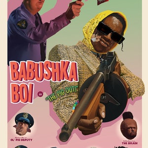 ASAP Rocky &quot;Babushka Boi&quot; poster