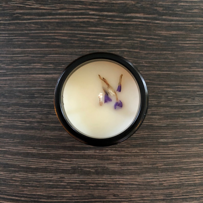 Lavender and Frankincense Scented Hand-Poured Soy Wax Candle