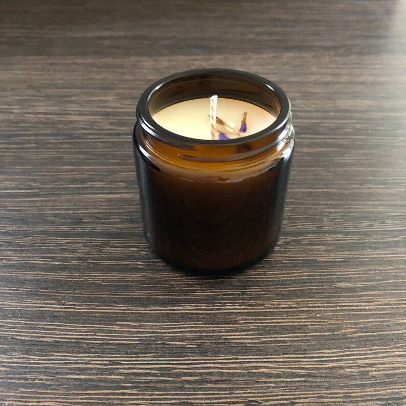 Lavender and Frankincense Scented Hand-Poured Soy Wax Candle