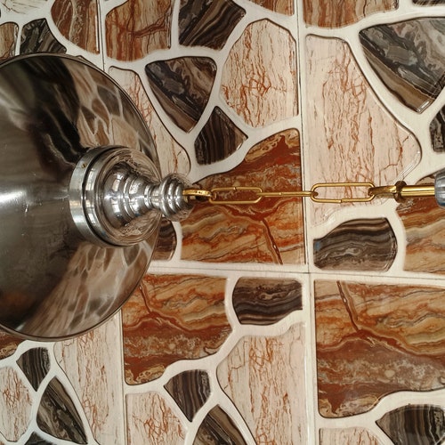 Vintage shops Style Nautical New Marine Aluminium Ship Hanging Cargo Pendant Bulkhead light 1 Piece
