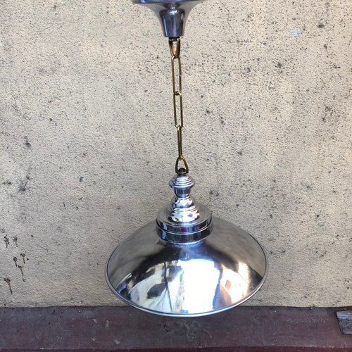 Vintage shops Style Nautical New Marine Aluminium Ship Hanging Cargo Pendant Bulkhead light 1 Piece