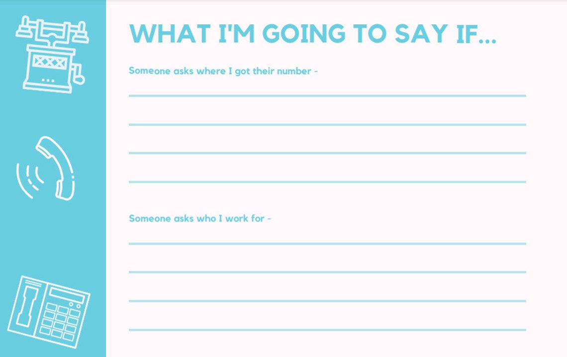 Printable Phone Witnessing Template JW Presentation Worksheet - Etsy