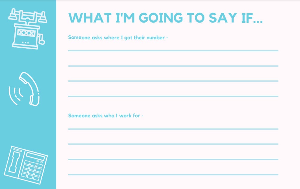 Printable Phone Witnessing Template JW Presentation Worksheet | Etsy