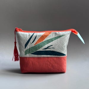 Pouch Orange pompon