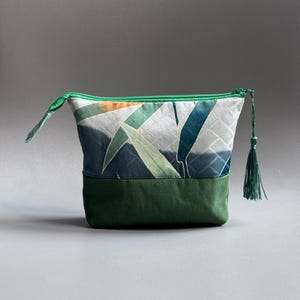 Pouch Vert pompon