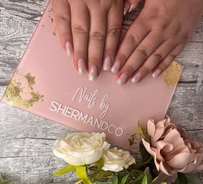 Acrylic Nailfie Photo Prop Nail Technician Gift Hair and Etsy UK