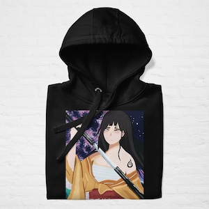 Anime Ninja Girl Hoodie / Kawaii Anime Hoodie / Streetwear Anime Girl Hoodie-Unisex Hoodie