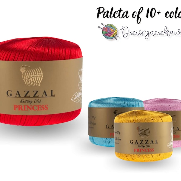 Fil Gazzal Princess fil de soie fil de viscose