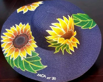 Hand-Painted Summer Hats