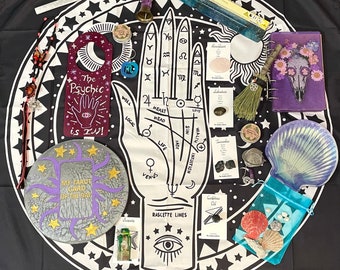 Bolsa misteriosa de bruja, caja misteriosa de bruja, regalo misterioso, caja misteriosa metafísica, caja misteriosa de bruja personalizada, regalo misterioso de bruja