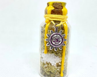 Happiness Boost Spell Bottle Citrine Bracelet Happiness Spell Bottle Anti-Depression Spell Bottle Citrine Bracelet 6mm Grade AAA