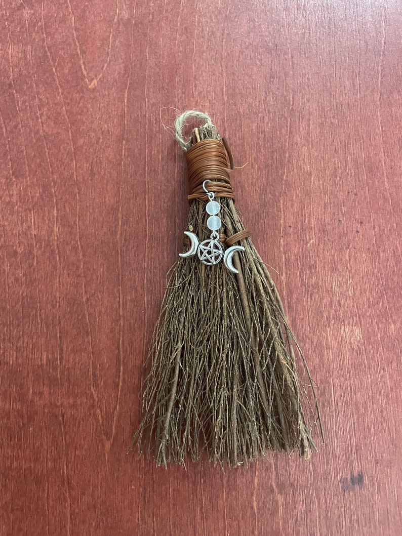 Crystal Cinnamon Broom Cinnamon Besom Mini Cinnamon Besom Etsy