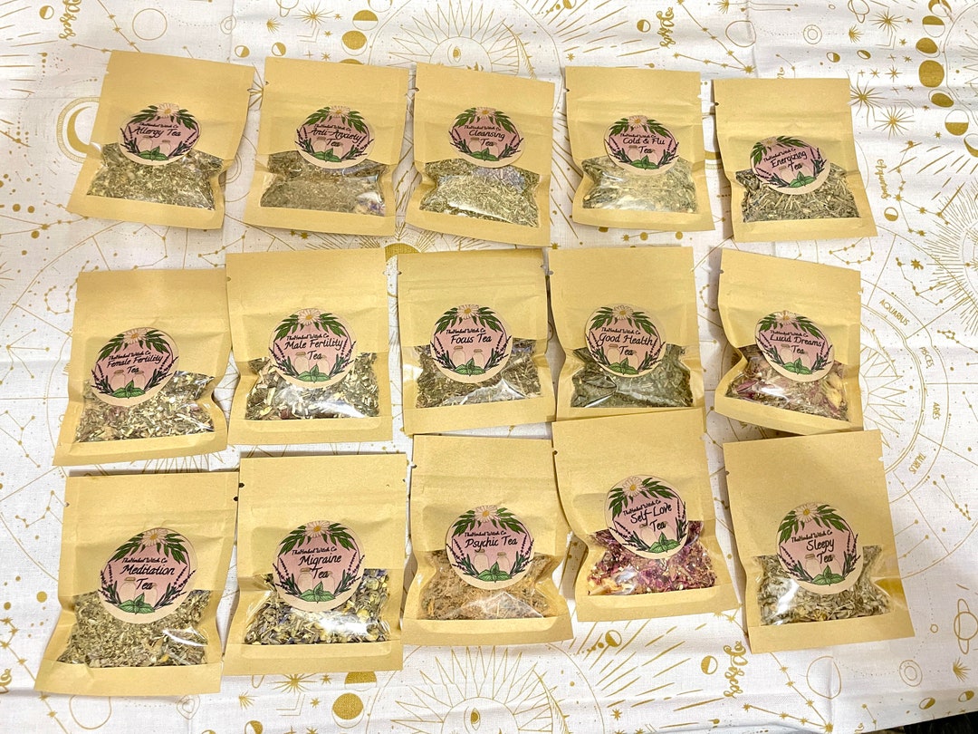 Herbal Tea Sampler Set Herbal Tea Kit Herbal Tea Sampler Herbal Tea