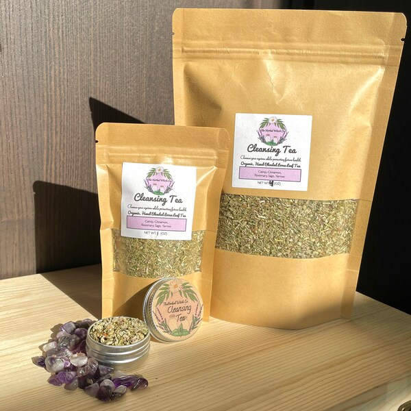 Cleansing Herbal Tea - Hangover Tea - Cleansing Tea - Detox Tea - Herbal Tea - Herbal Tea Kit - Herbal Tea Blends - Herbal Tea Gift