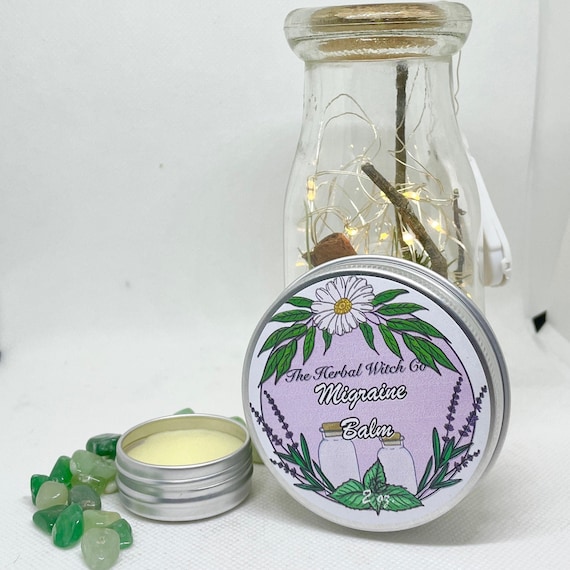 Migraine Relief, Headache Relief, Headache Relief Balm, Headache Relief Salve, Essential Oils for Migraines, Essential Oils for Headaches