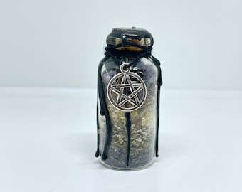 Protection Spell Jar - Protection Jar- Witch Jar - Spell Jar Necklace - Spell Jar - Witchcraft Supplies - Witchcraft
