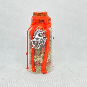 Creativity Spell - Art Spell Jar - Spell Jar Necklace - Writers Block - Block Spell - Witch Jar - Spell Jar - Witchcraft Supplies