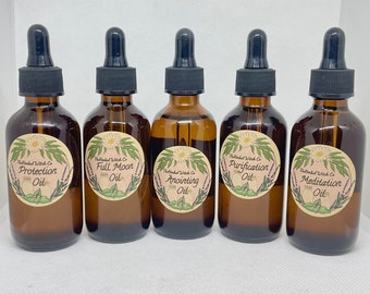 Ritual Oil Set - Ritual Essential Oil Set - Magic Oils - Oils for Witchcraft - Ritual Oils