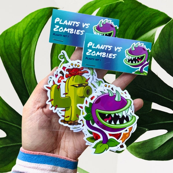 Plants vs Zombies - Plants Set of 6