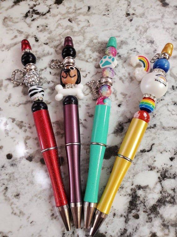 cute pens beaded items pens Beaded pens girly pens