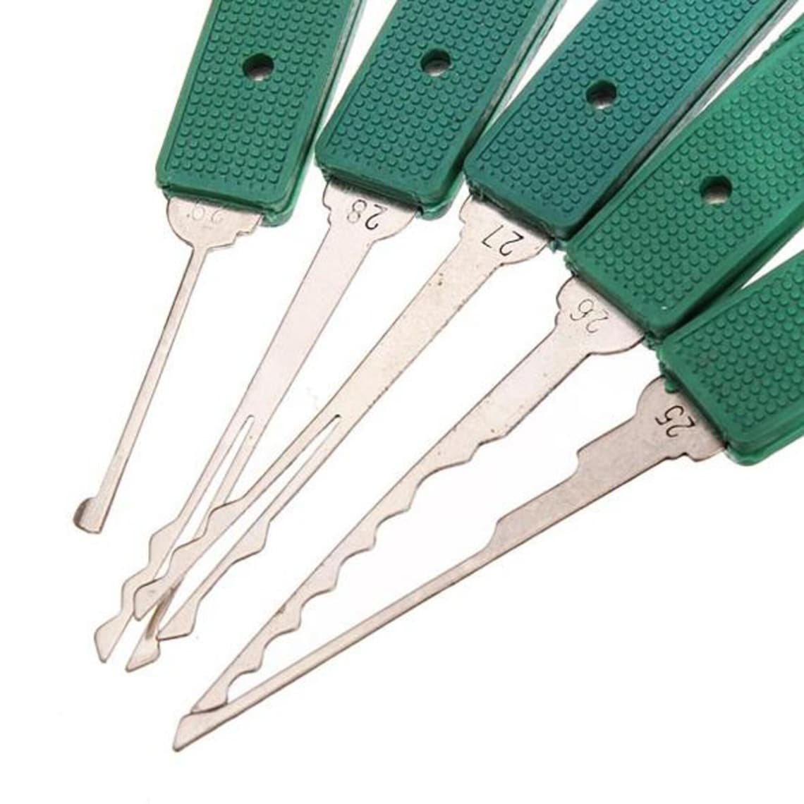 32 Pieces Lock Pick Tools Set Lock Opener Locksmith Picking Etsy