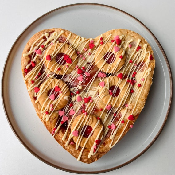 Special Occasions Heart Blondies