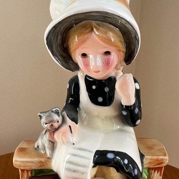 HOLLY HOBBIE Thinking of You Figure ~ Holly Hobby Collectible ~Made for American Greetings ~Collectible Vintage Figurine ~Holly Hobbie decor