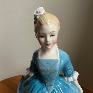 1963 Royal Doulton &quot;A Child from Williamsburg&quot; figurine ~ Made in Burslem England ~Collectible China Figure ~Handpainted British Collectible