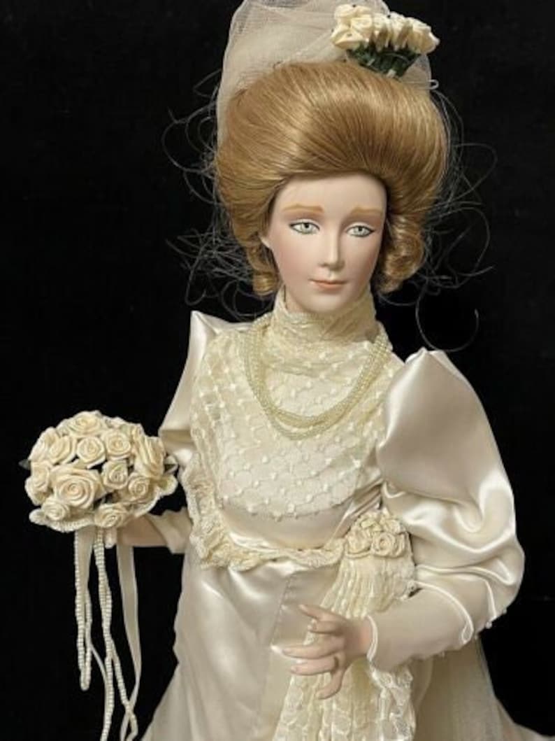 Collectible 1987 Gibson Girl Bride Doll Doll Collector Gift Collectible
