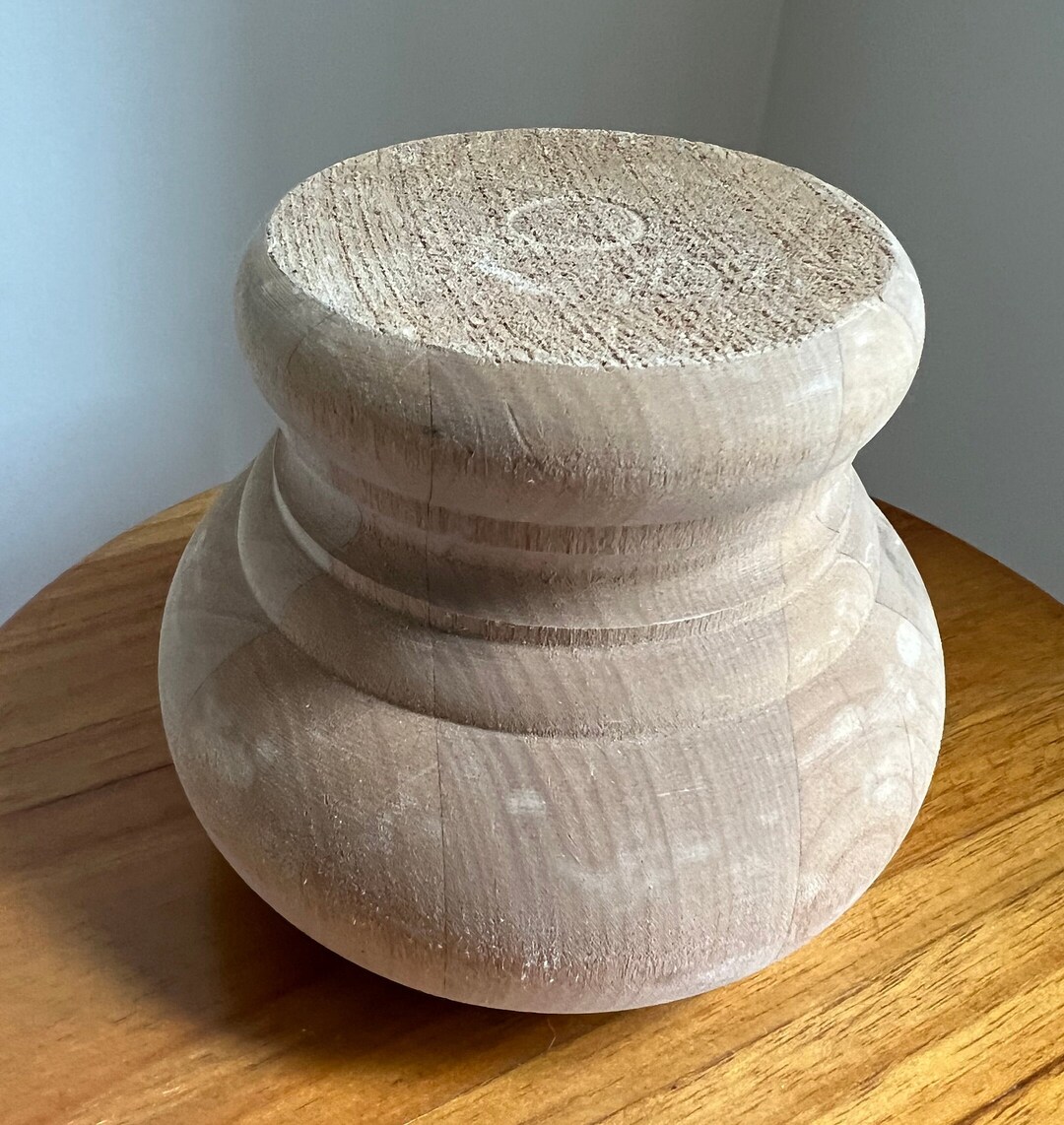 Unfinished Solid Maple Wood Furniture Legsmaple Bun Feetready to Paint