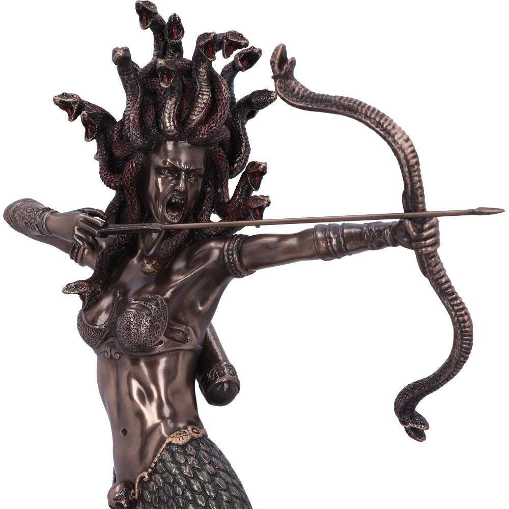 Greek Goddess Medusa Drawing Bow And Arrow Figurine Gorgon Sister Stone  Gaze