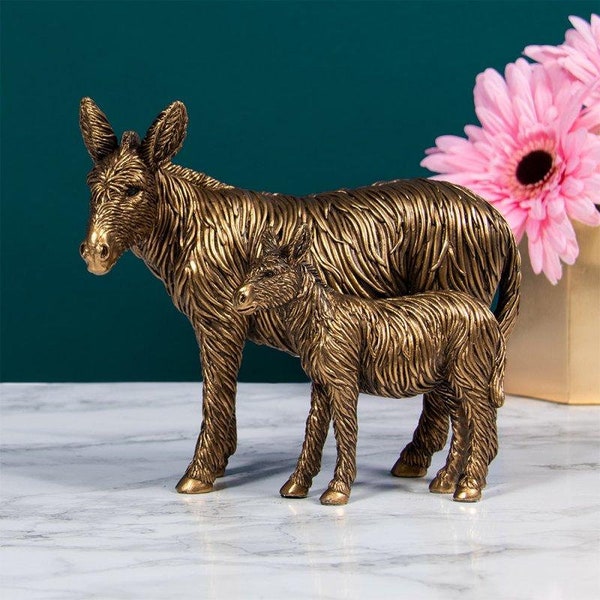 Donkey Figurine Etsy